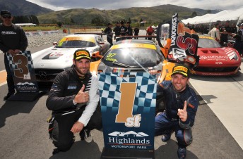 Shane van Gisbergen and Klark Quinn were victorious in Race 1