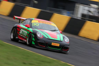 Aaron Seton on his way to victory