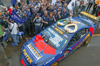 Ambrose and SBR broke the HRT's stranglehold on V8 Supercars in 2003