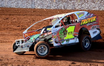 Kevin Britten on his way to the title