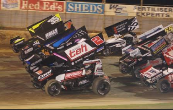 The start of Speedweek's penultimate round at Premier Speedway