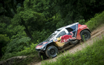 Sebastien Loeb powered his way through stage 3