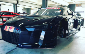 Heimgartner tested the Koundouris owned car for the first time yesterday. pic via facebook