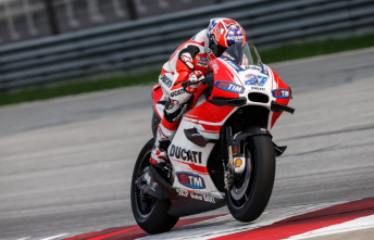 Casey Stoner was ninth fastest during the second day of the Sepang test
