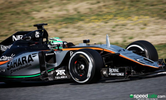 Force India's Nico Hulkenberg