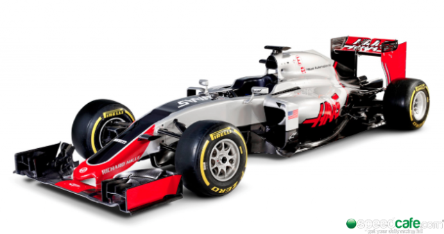 Haas F1's first car, the VF-16