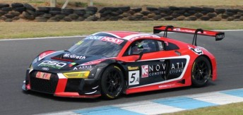 GT Motorsport tested its new Audi R8 GT3 at Phillip Island in January.pic: goodpublicity.com.au