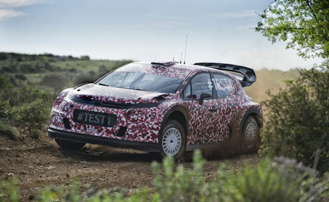 Citroen's 2017-spec WRC machine has completed initial gravel testing in France
