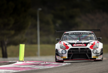 The Nissan GTR Matt Simmons will pilot at Monza