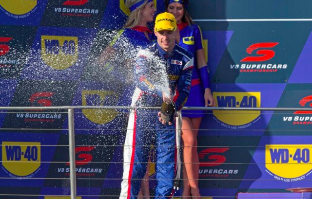 Scott Pye on the Race 7 podium