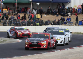 Cameron Hill leads the field