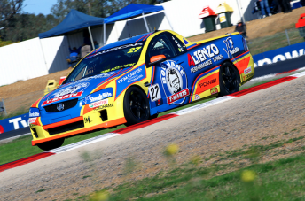 Kim Jane took the round win in V8 Utes