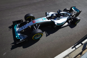 Mercedes showcased its new upgraded engine in practice