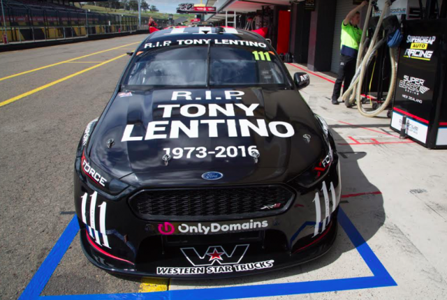 Super Black's tribute to Tony Lentino
