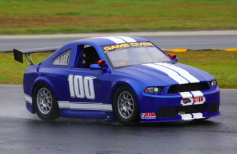 Tony Quinn tests the new paddle shift gearbox at Sydney Motorsport Park