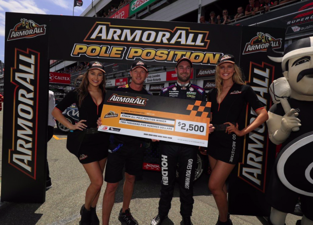 Van Gisbergen celebrates pole