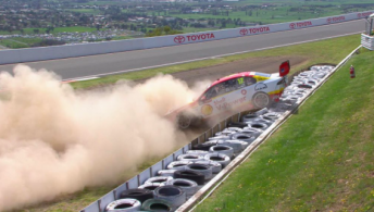 Pye's Falcon collects the barriers