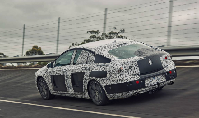 The new Commodore won't be sold or raced with a V8