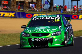 Mattias Ekstrom finished 10th alongside Andy Priaulx on his Supercheap Bathurst 100 debut in 2013