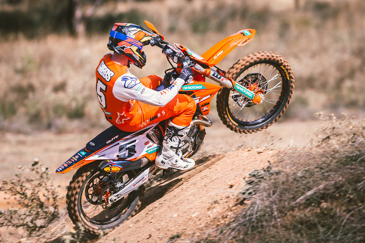 KTM Racing Team sets sights on 2022 Australian motocross season