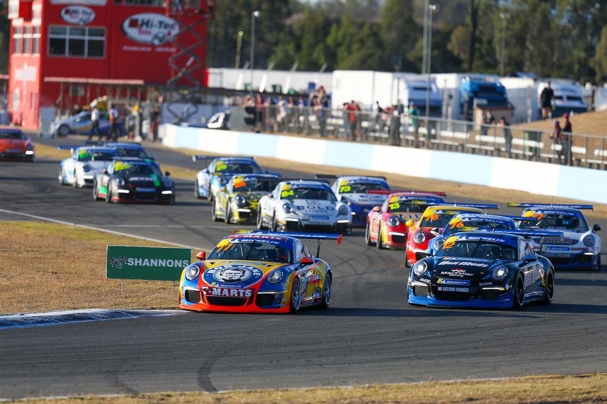 Porsche-Michelin-Sprint-Challenge-Queensland-Raceway