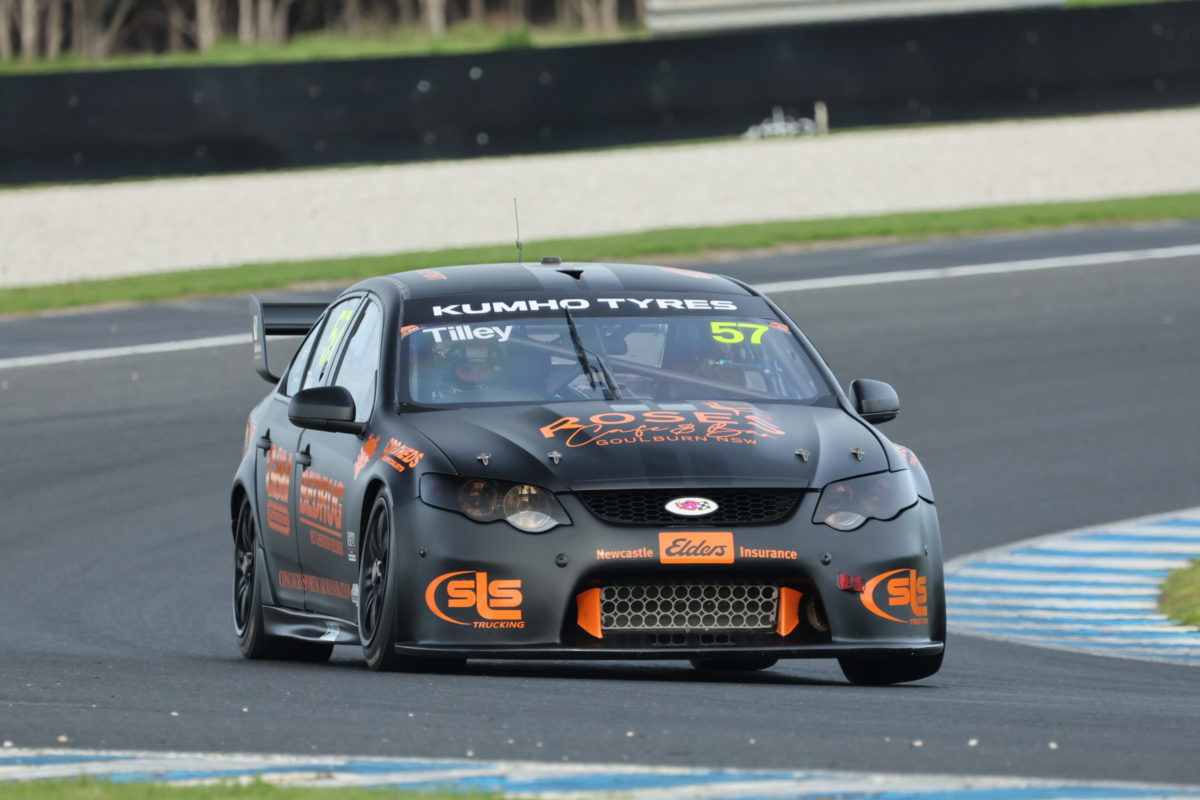 Tilley passes Pollicina to take out V8TC Race 3 at PI
