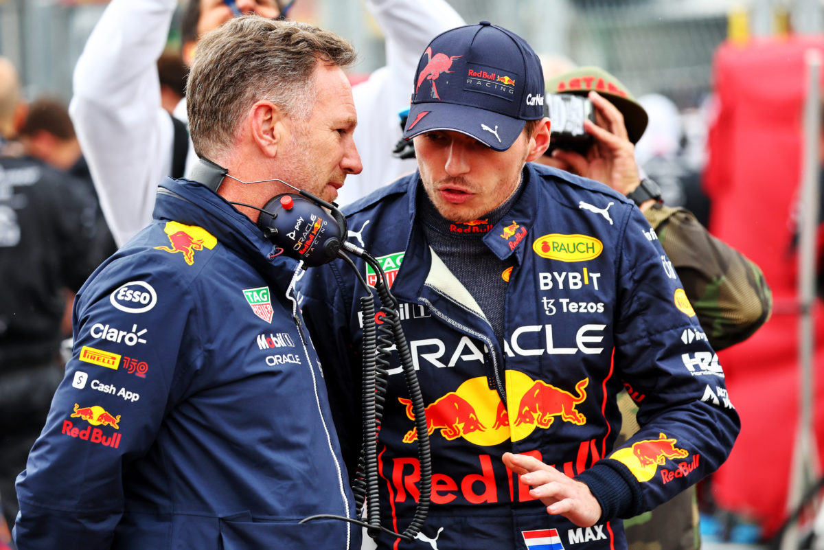 Max Verstappen Christian Horner